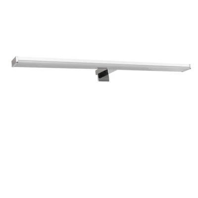 Lampada da bagno led da parete 12W 4000K luce neutra cromata IP44 60centimetri - Immagine 1 di 3