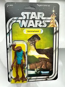 KENNER 1979 HAMMERHEAD on STAR WARS 21 Back CARD CREATURE CANTINA A NEW HOPE - Picture 1 of 3