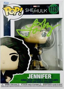 TATIANA MASLANY SIGNED JENNIFER FUNKO POP 1128 SHE-HULK AUTOGRAPH BAS MARVEL 908 - Picture 1 of 6