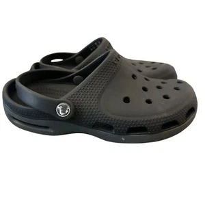 Zueco Crocs Duet Plus para mujer 7 suelas negras grises duraderas sin marcas ligeras - Imagen 1 de 8