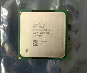 Intel Pentium 4 SL6WF P4 2.4GHz 512KB 800MHz Socket 478 CPU Processor - Picture 1 of 3