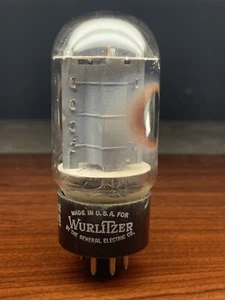 6L6GC VACUUM TUBE Vintage GE Wurlitzer Amplitrex Tested Strong 90% Gm - Picture 1 of 5