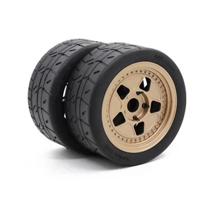 Racing Rally Tires Wheel Rim Set Fit for ARRMA 1/7 INFRACTION V2 FELONY EX-07 - Picture 1 of 6
