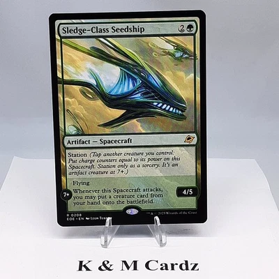 MTG - Edge of Eternities - Sledge-Class Seedship - 0208 - NM - Image 1 of 4
