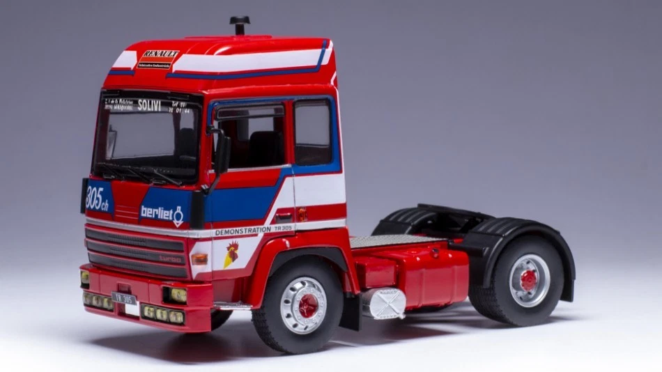 BERLIET TR 350 1978 RED 1:43 - Immagine 1 di 1