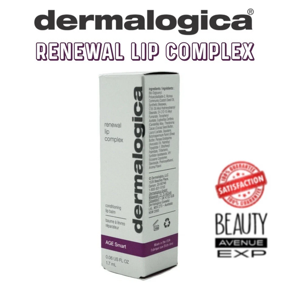 Dermalogica Daily Skin Health ~ Complejo de labios de renovación ~ 0,06 oz ~ Nuevo en caja Foto 1 de 1