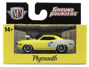 M2 MACHINES 1971 PLYMOUTH CUDA 440 GROUND POUNDERS R31 - Picture 1 of 2