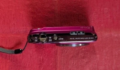 CASIO EXILIM EX-H10 pink Compact Digital Camera 12.1MP tested body only Used - Image 1 of 4