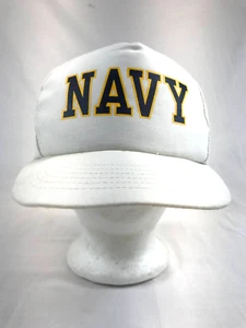 Cappello vintage Navy Tucker berretto snapback bianco patriottico abbigliamento casual regolabile - Foto 1 di 10