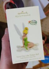 Snow One Like Tinker Bell Disney Hallmark Ornament 2010 Peter Pan Figurine