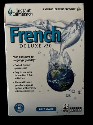Topics Entertainment Instant Immersion French Deluxe v3.0 - Image 1 of 4
