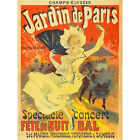 Cheret Night Ball Jardin Paris Garden Concert Advert Extra Large Art Poster