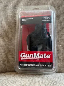GunMate Holster Ambidextrous up to 4" Barrel Med Frame Size 6 New - Picture 1 of 4