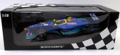 Minichamps 1/18 Scale Diecast  - 180990012 Sauber C18 P. Diniz - Image 1 of 3