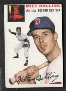1954 Topps #82 Milt Bolling Boston Red Sox - Picture 1 of 4