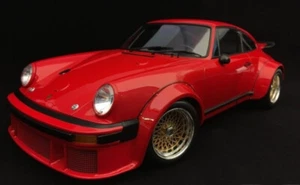 Minichamps 1:12 Porsche 911 934 RSR Turbo 1976, rojo, COMO NUEVO EN EMBALAJE ORIGINAL, no 1:18 - Imagen 1 de 18