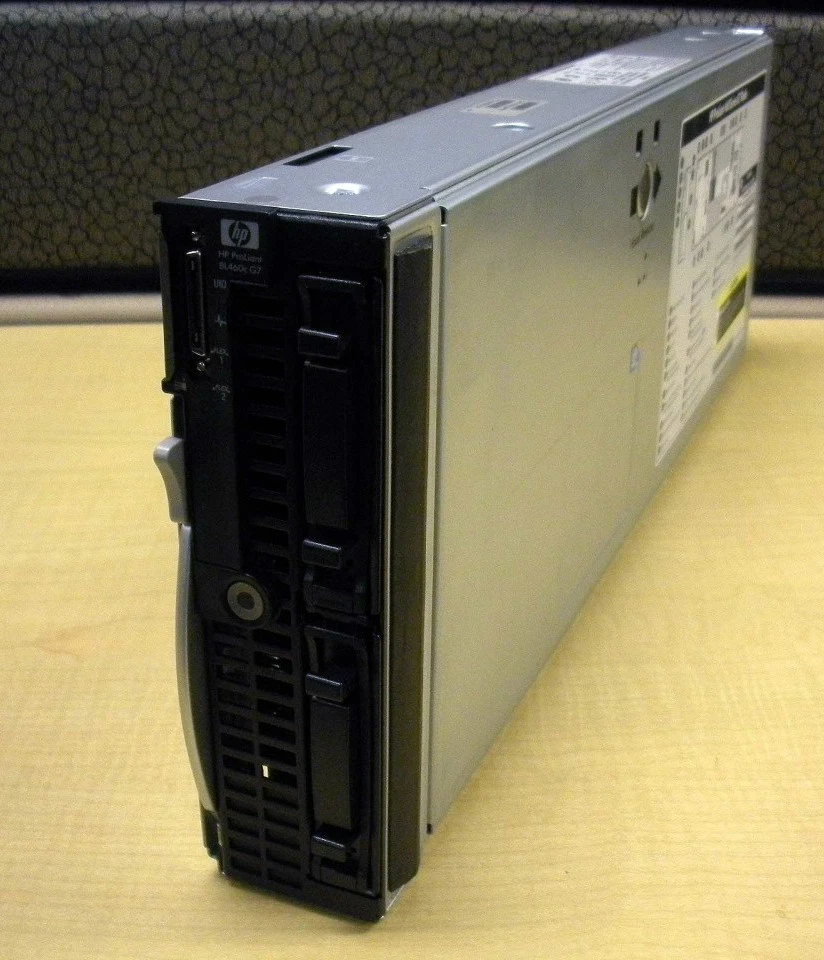 HP ProLiant BL460c G7 Blade Server 2 x Six-Core XEON X5675 3.06GHz 96GB RAM - Image 1 of 1