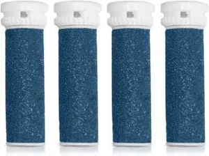 4 x Extra Coarse Micro Mineral Replacement Rollers for Scholl Express Pedi - Picture 1 of 6