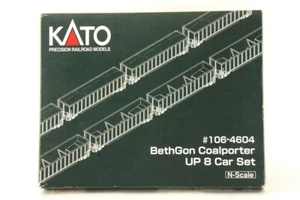 KATO N scale #106-4604 BethGon Coalporter UP 8 Car Set Made in JAPAN - Picture 1 of 18