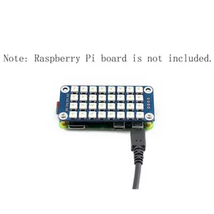 Módulo de Pantalla LED RGB SOMBRERO para RPI Raspberry Pi Zero 2 W WH A 3 Modelo B Plus 4 5 - Imagen 1 de 5
