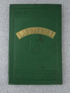 c1900 Philips New Series County Maps - LANCASHIRE - Excellent Condition - Picture 1 of 10