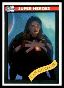 Upper Deck Marvel What If Fleer 45 Captain Carter 2023 - Foto 1 di 2