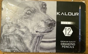 Kaput premium Quality Drawing Pencils 12 Piece Set In Tin - Picture 1 of 2