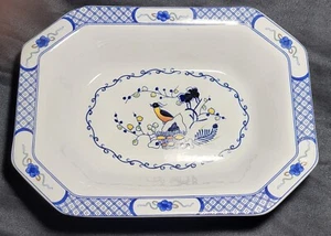 Wedgwood England Volendam 10” Oval Vegetable Bowl(s) Very Good Condition - Picture 1 of 3