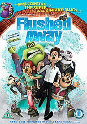 Flushed Away DVD Children's & Family (2007) Quality Guaranteed Amazing Value - Image 1 of 4
