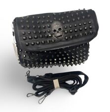 Scarleton Studded Skull Bag for Women Vegan Leather Punk Rock Rivet Bag H141701