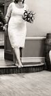 MONSOON May Wedding Bridal Dress Knee Length  Sz 16
