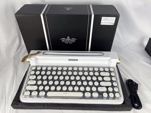 Fineday Wireless Keyboard 3.0, Bluetooth, Retro Wireless Mechanical Typewriter - Picture 1 of 5