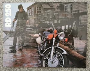 Yamaha RD250A Genuine Motorcycle Sales Brochure - Picture 1 of 3