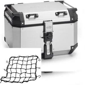 Kappa KVG480A Bauletto Posteriore K'Voyager Alluminio 48 Lt. Roma + Retina - Imagen 1 de 8