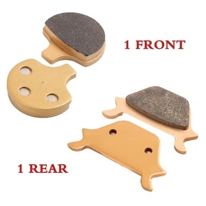 Front Rear Brake Pads For Harley FLSTC Heritage Softail Classic 1989-1999 1990 - Picture 1 of 9