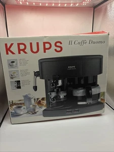 Krups 985 II Caffe Duomo Espresso & Coffee Maker 6 Cup Carafe Barely Used! Il - Picture 1 of 8