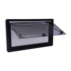RV Ventilation Window Aluminum Alloy Frame Acrylic 3 Angles 35.43x19.69 Inch