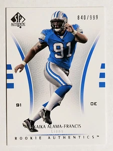 Auténtico #179 2007 SP Ikaika Alama-Francis radiocontrol - Imagen 1 de 2