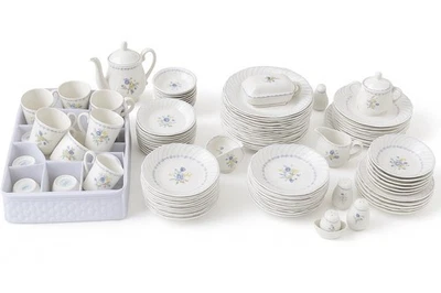 Piezas de repuesto Nikko “Peonía azul” - Sin astillas/grietas - Elige tipo y cantidad Foto 1 de 4