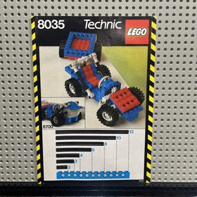 Lego Technic Universal Set (8035) Instruction Manual Booklet ONLY No Bricks