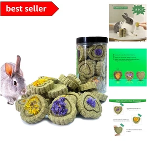 Eco-Friendly 18PCS Rabbit Chew Toys - Improve Rodent Dental Health Naturally - Picture 1 of 11
