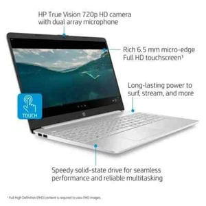 HP TOUCH SCREEN 15-DY2132WM 15.6 256 GB, Intel Core i3 11th Gen3.00GHz 8GB - Picture 1 of 5
