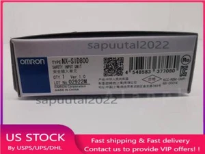 New in Box Omron NX-SID800 Safety Input Unit NX SID800 US FAST SHIP - Picture 1 of 5