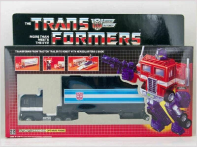 Transformers Optimus Prime G1 Reissue FIRST EDITION Schwarz AutoBot Geschenk - Bild 1 von 4