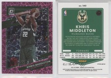2021-22 Panini Donruss Optic Pink Velocity Prizm /79 Khris Middleton #143