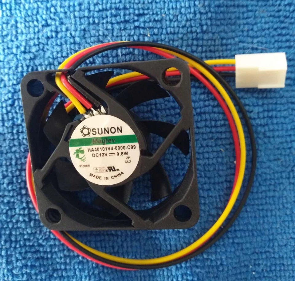 Sunon MagLev HA40101V4-0000-C99 3pin DC12V 0.8W 40*40*10MM SILENT FAN - Image 1 of 1