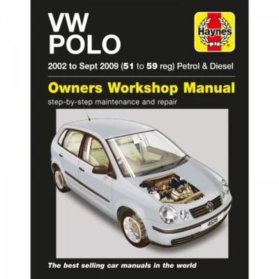 HAYNES PUBLISHING VW Polo 4 IV 2002-09.2009 gasolina diésel instrucciones de reparación Haynes