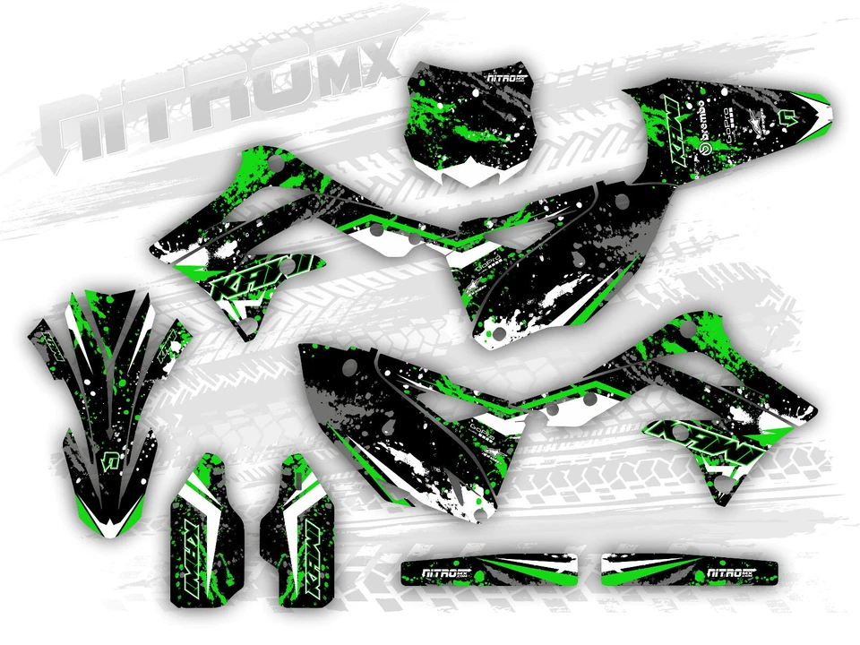 Kit de gráficos para Kawasaki KX 450F KXF 450 KX450F 2013 2014 2015 calcomanías pegatinas Foto 1 de 1