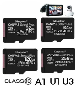 Kingston 32GB 64GB 128GB 256GB 512GB Micro SD Memory card Flash A1 C10 AU - Imagen 1 de 10