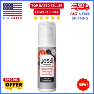 Yes To Tomatoes Overnight Moisturizer – Detoxifying, Fast-Absorbing Face Cream - Picture 1 of 6